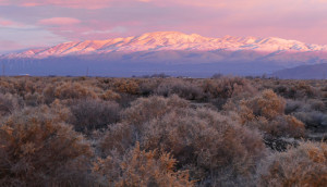 Daybreak in Antelope Valley near Lancaster, CA