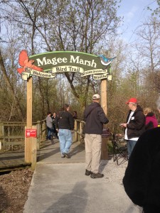 West entrance to Magee Marsh Bird Trail