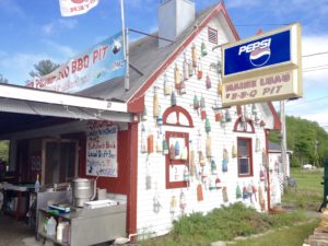 Lobster Pound and Real Pit BBQ near Trenton, ME